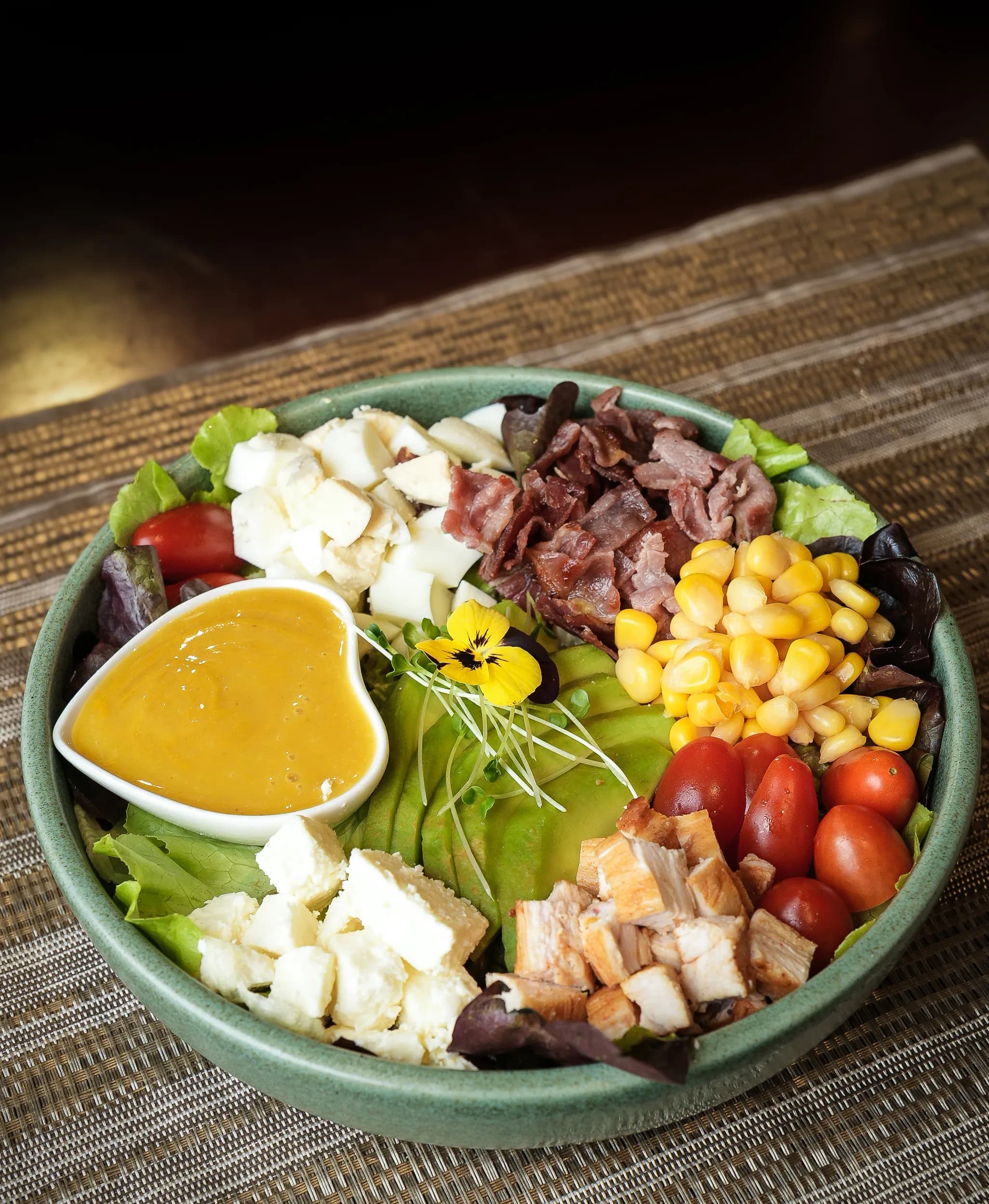 Fresh ingredients at Café NBO